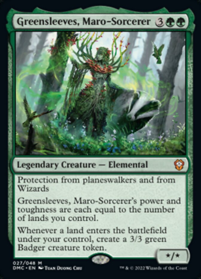 Greensleeves, Maro-Sorcerer [Dominaria United Commander] | RetroPlay Games