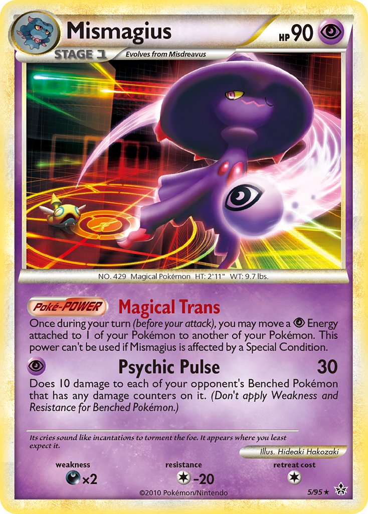 Mismagius (5/95) (Theme Deck Exclusive) [HeartGold & SoulSilver: Unleashed] | RetroPlay Games
