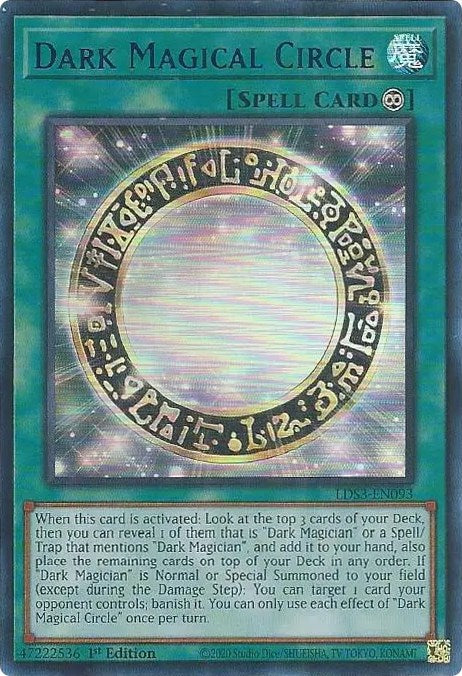 Dark Magical Circle (Blue) [LDS3-EN093] Ultra Rare | RetroPlay Games