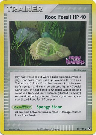 Root Fossil (93/110) (Stamped) [EX: Holon Phantoms] | RetroPlay Games