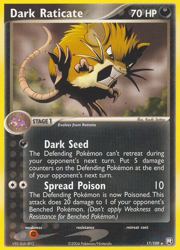 Dark Raticate (17/109) [EX: Team Rocket Returns] | RetroPlay Games