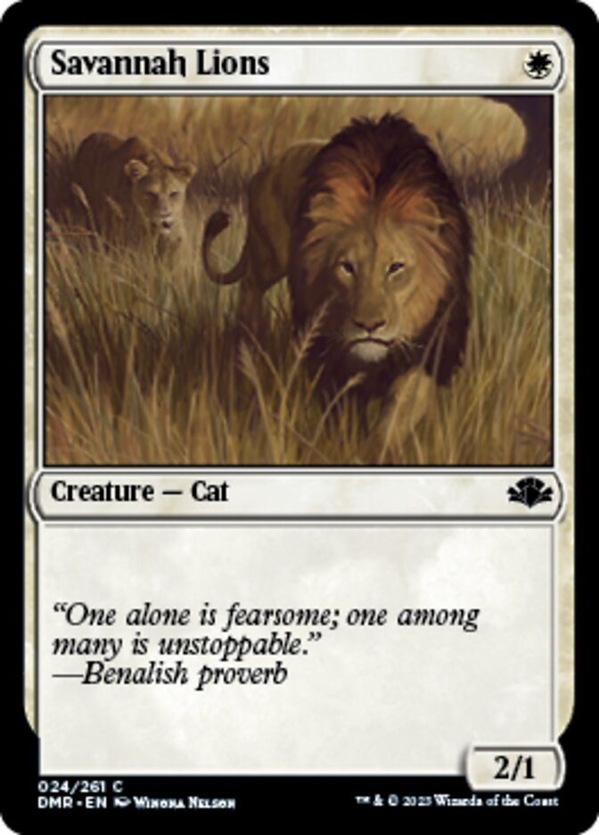 Savannah Lions [Dominaria Remastered] | RetroPlay Games