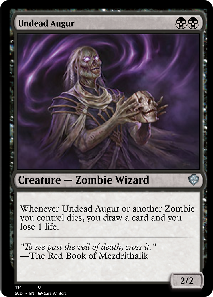 Undead Augur [Starter Commander Decks] | RetroPlay Games