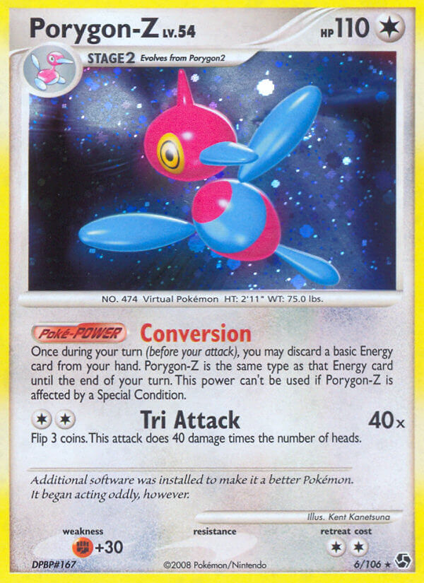 Porygon Z (6/106) (Theme Deck Exclusive) [Diamond & Pearl: Great Encounters] | RetroPlay Games