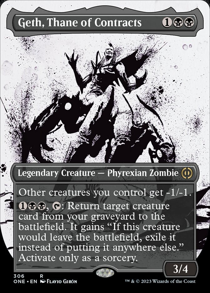 Geth, Thane of Contracts (Borderless Ichor) [Phyrexia: All Will Be One] | RetroPlay Games