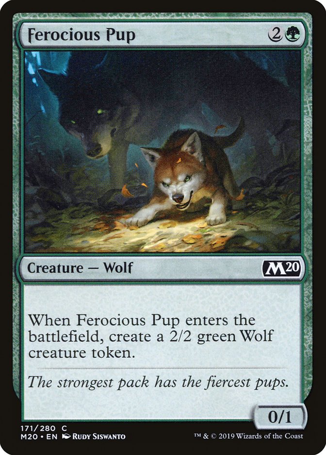 Ferocious Pup [Core Set 2020] | RetroPlay Games