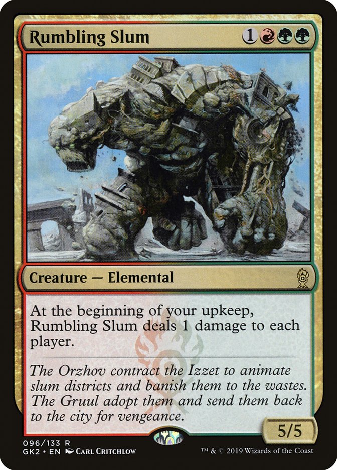 Rumbling Slum [Ravnica Allegiance Guild Kit] | RetroPlay Games