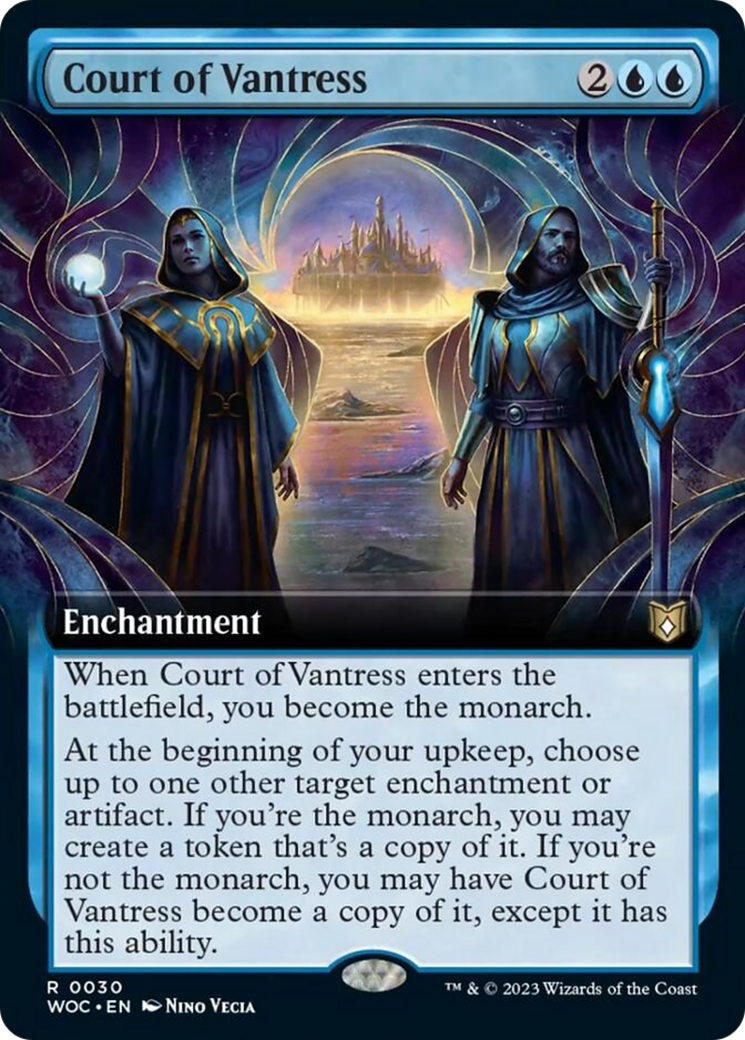 Court of Vantress (Extended Art) [Wilds of Eldraine Commander] | RetroPlay Games