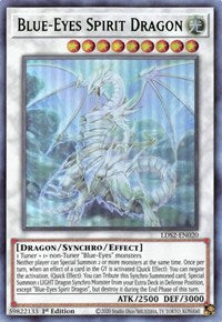 Blue-Eyes Spirit Dragon (Green) [LDS2-EN020] Ultra Rare | RetroPlay Games