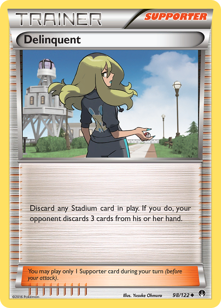 Delinquent (98/122) [XY: BREAKpoint] | RetroPlay Games