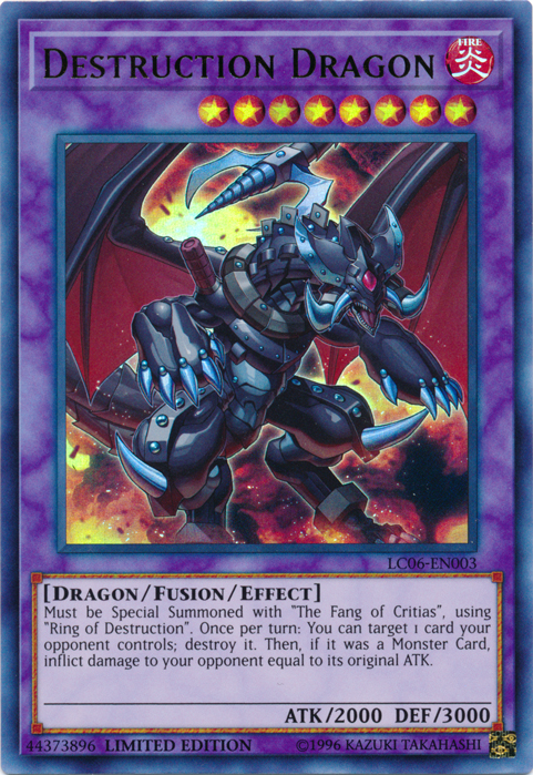 Destruction Dragon - LC06-EN003 [LC06-EN003] Ultra Rare | RetroPlay Games