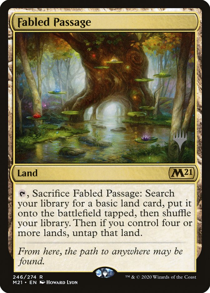 Fabled Passage (Promo Pack) [Core Set 2021 Promos] | RetroPlay Games