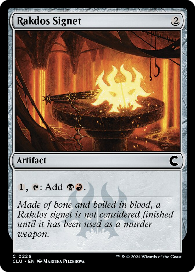 Rakdos Signet [Ravnica: Clue Edition] | RetroPlay Games