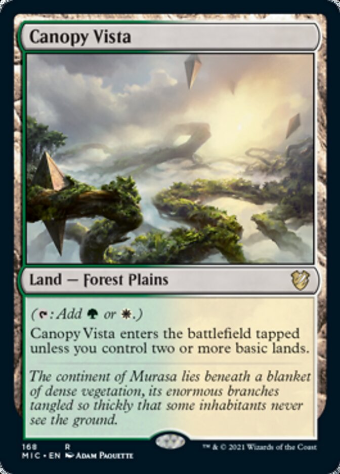 Canopy Vista [Innistrad: Midnight Hunt Commander] | RetroPlay Games