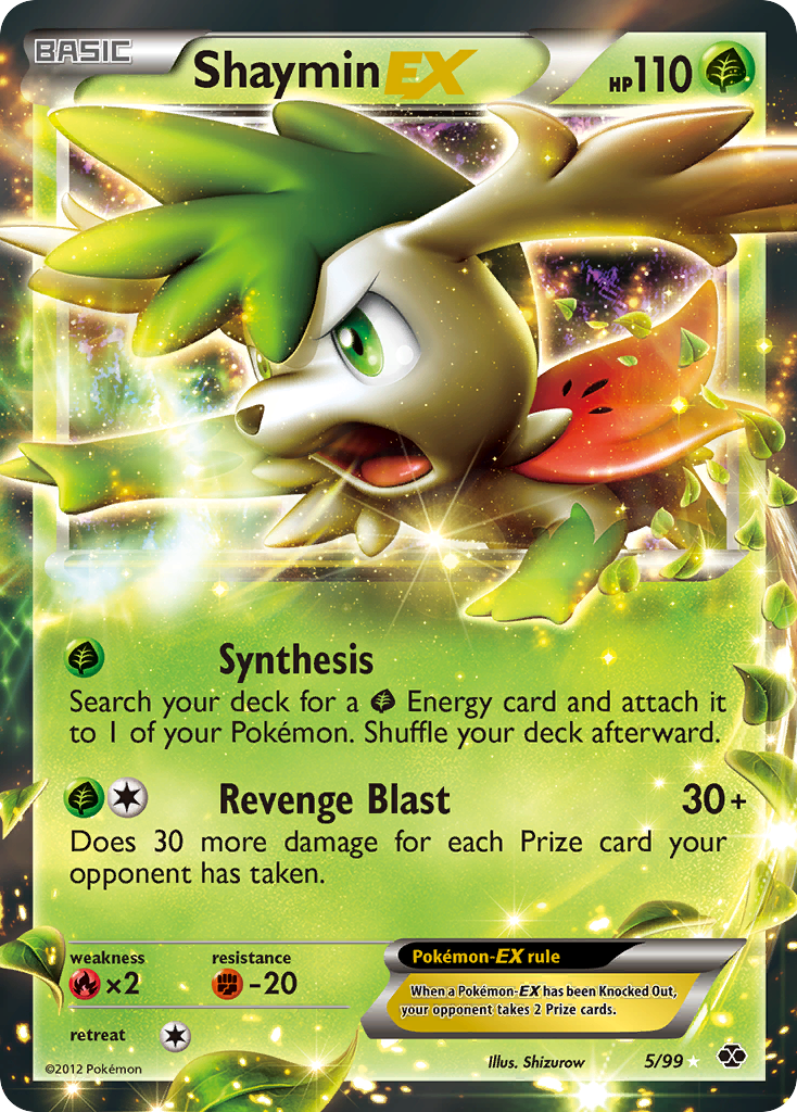 Shaymin EX (5/99) [Black & White: Next Destinies] | RetroPlay Games