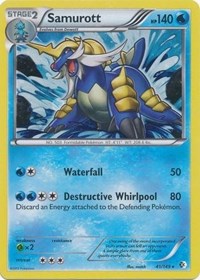 Samurott (41/149) (Cosmos Holo) (Blister Exclusive) [Black & White: Boundaries Crossed] | RetroPlay Games