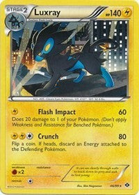 Luxray (46/99) (Theme Deck Exclusive) [Black & White: Next Destinies] | RetroPlay Games