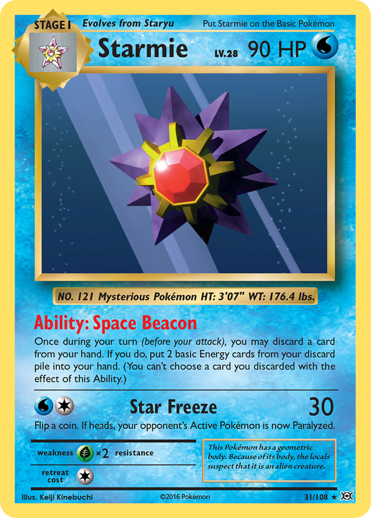 Starmie (31/108) [XY: Evolutions] | RetroPlay Games
