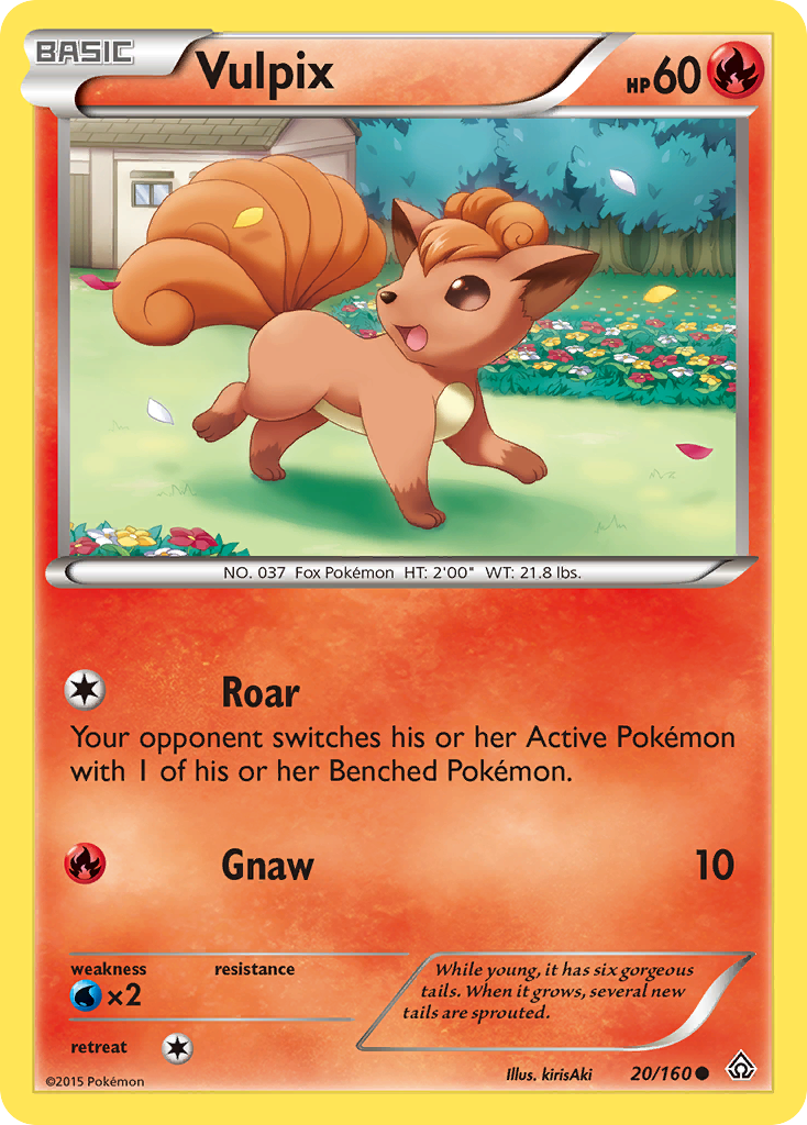 Vulpix (20/160) [XY: Primal Clash] | RetroPlay Games