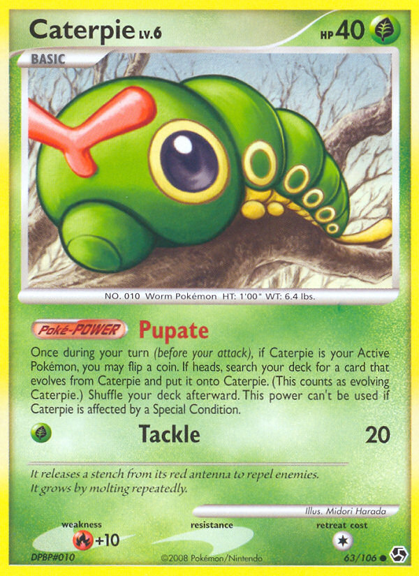Caterpie (63/106) [Diamond & Pearl: Great Encounters] | RetroPlay Games