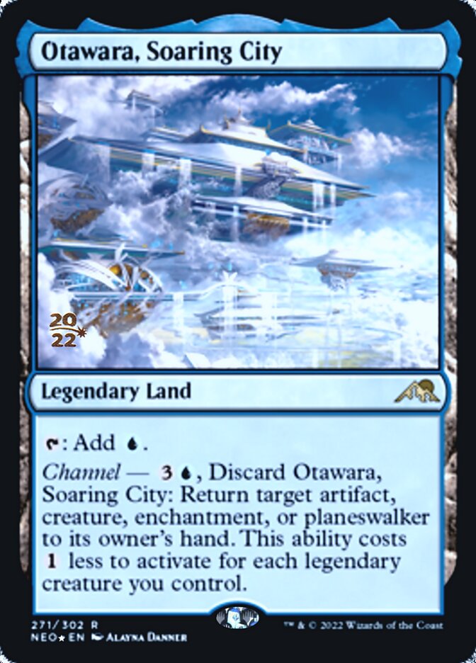 Otawara, Soaring City [Kamigawa: Neon Dynasty Prerelease Promos] | RetroPlay Games