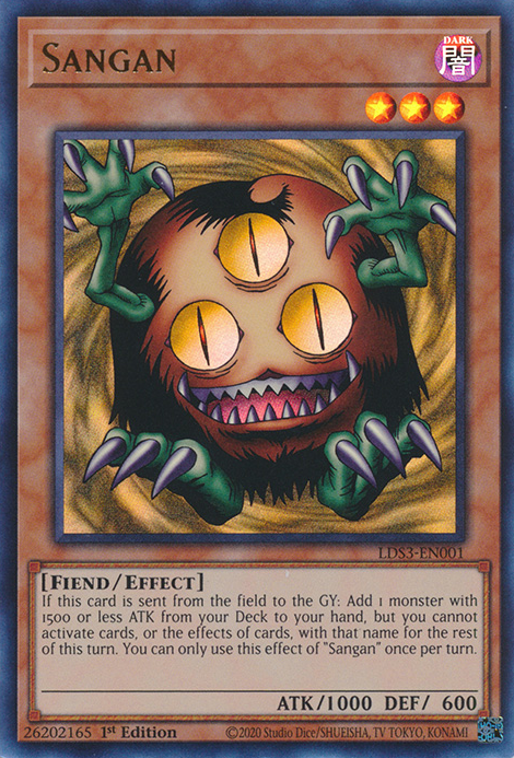 Sangan [LDS3-EN001] Ultra Rare | RetroPlay Games