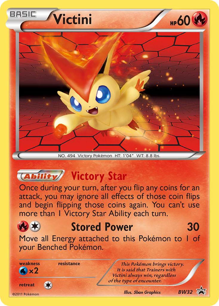 Victini (BW32) [Black & White: Black Star Promos] | RetroPlay Games