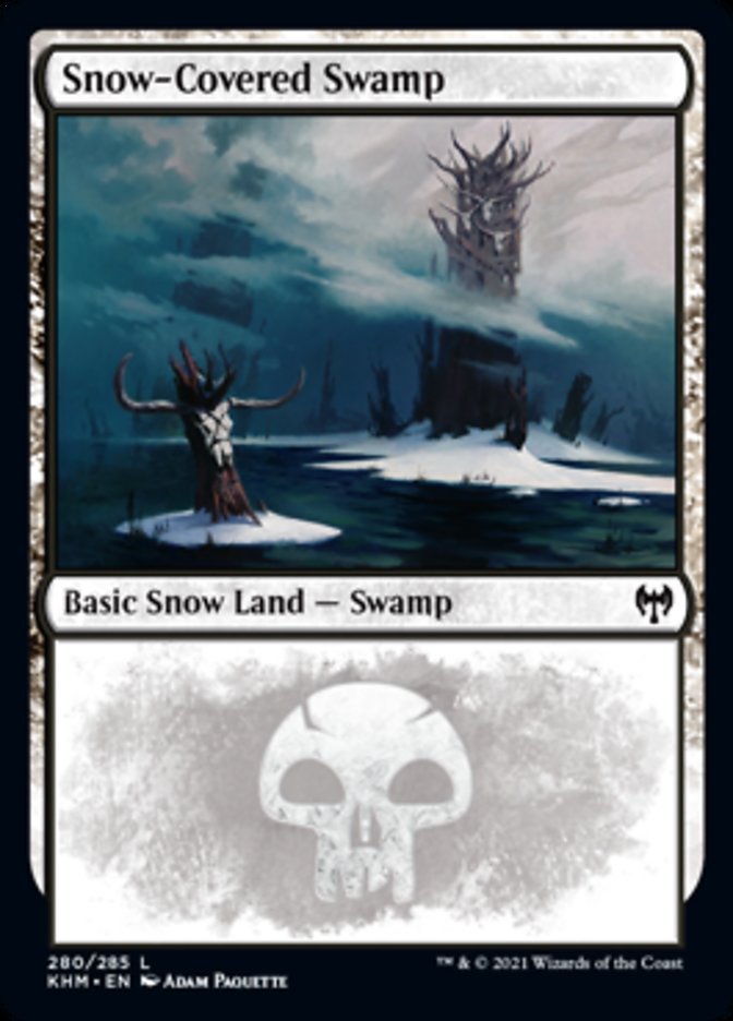 Snow-Covered Swamp (280) [Kaldheim] | RetroPlay Games