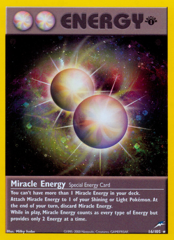 Miracle Energy (16/105) [Neo Destiny 1st Edition] | RetroPlay Games