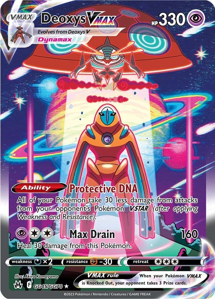 Deoxys VMAX (GG45/GG70) [Sword & Shield: Crown Zenith] | RetroPlay Games