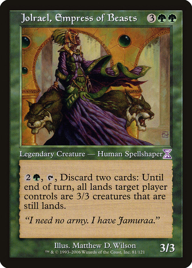 Jolrael, Empress of Beasts [Time Spiral Timeshifted] | RetroPlay Games