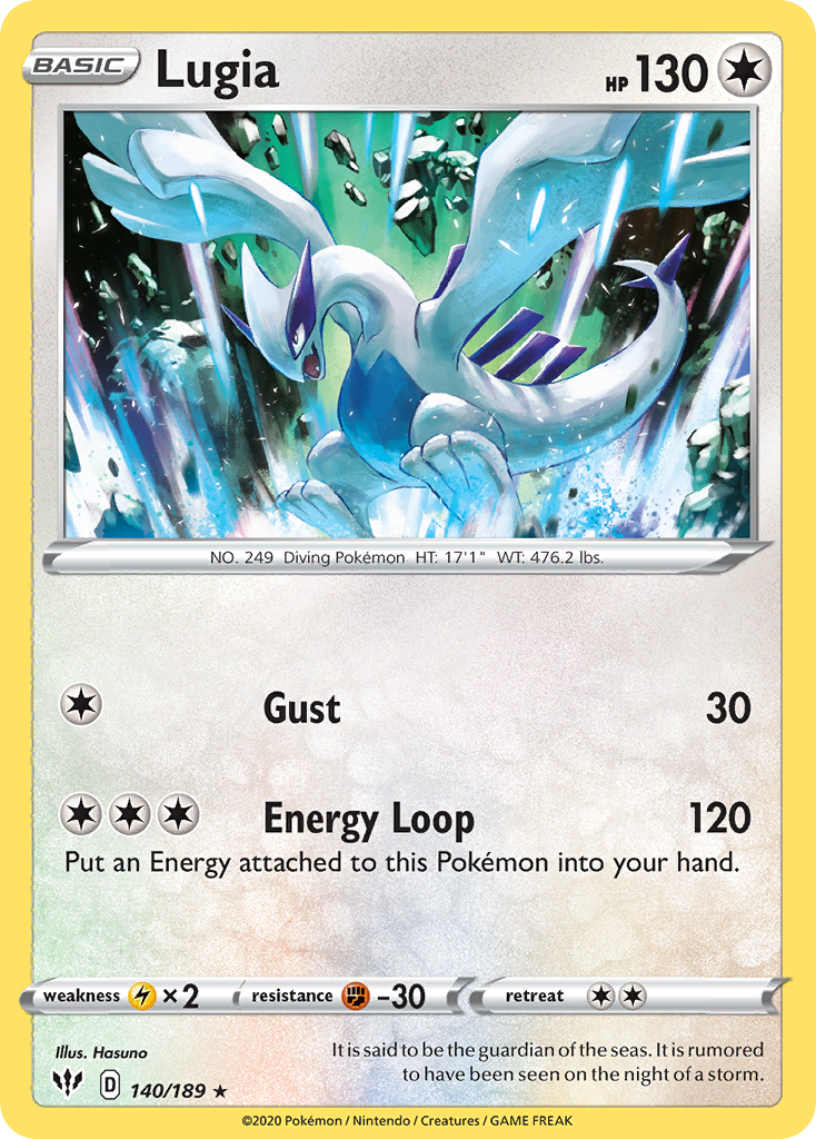 Lugia (140/189) [Sword & Shield: Darkness Ablaze] | RetroPlay Games