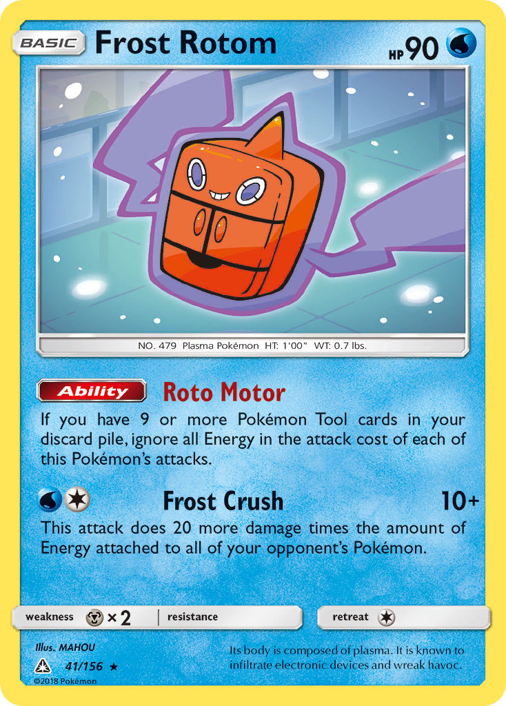 Frost Rotom (41/156) [Sun & Moon: Ultra Prism] | RetroPlay Games