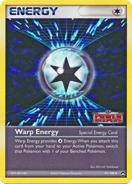 Warp Energy (91/108) (Stamped) [EX: Power Keepers] | RetroPlay Games