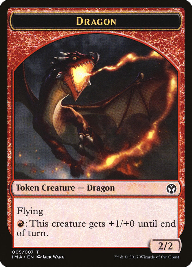 Dragon (005/007) [Iconic Masters Tokens] | RetroPlay Games