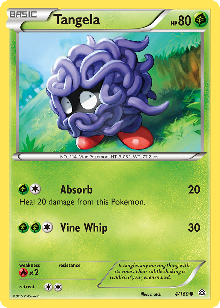 Tangela (4/160) [XY: Primal Clash] | RetroPlay Games