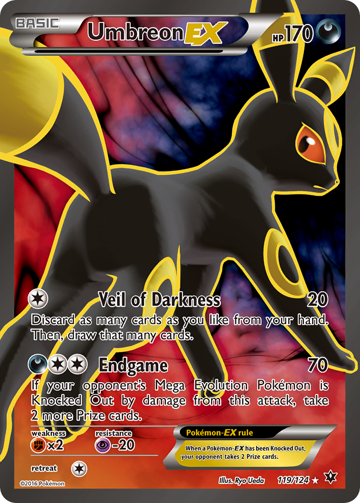 Umbreon EX (119/124) [XY: Fates Collide] | RetroPlay Games