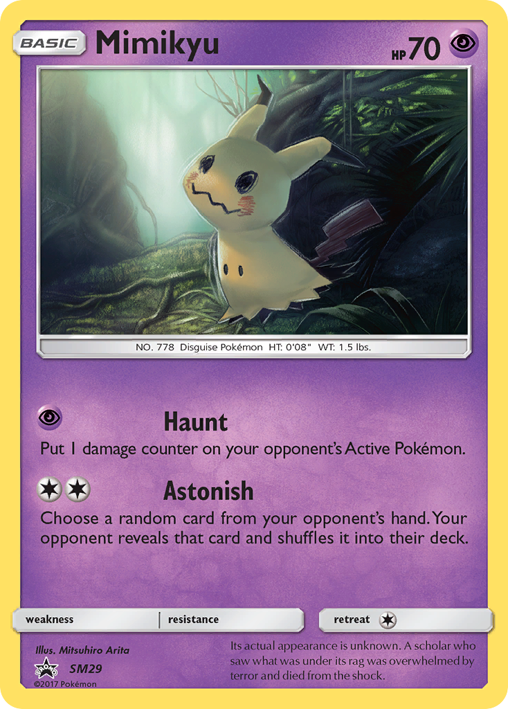 Mimikyu (SM29) [Sun & Moon: Black Star Promos] | RetroPlay Games