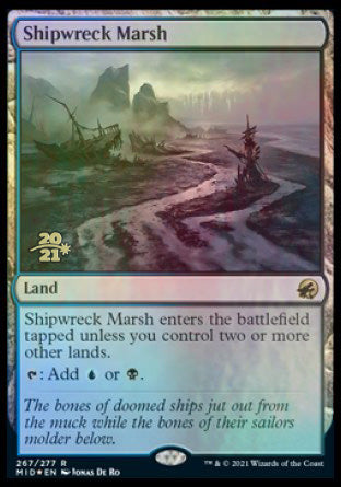 Shipwreck Marsh [Innistrad: Midnight Hunt Prerelease Promos] | RetroPlay Games