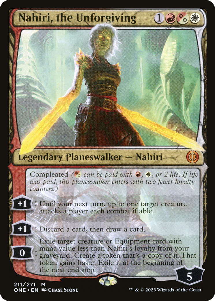 Nahiri, the Unforgiving [Phyrexia: All Will Be One] | RetroPlay Games