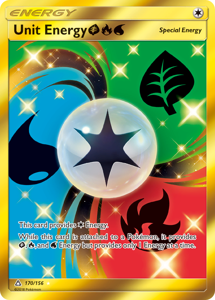 Unit Energy (170/156) (Grass, Fire, Water) [Sun & Moon: Ultra Prism] | RetroPlay Games