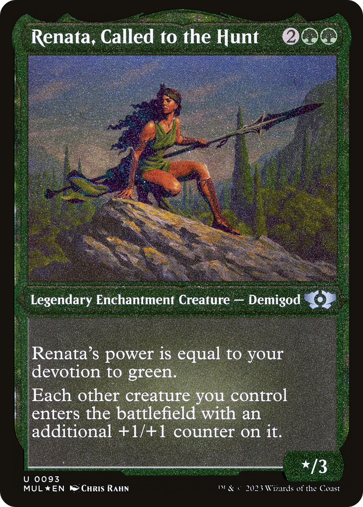 Renata, Called to the Hunt (Foil Etched) [Multiverse Legends] | RetroPlay Games