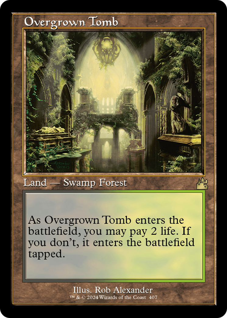 Overgrown Tomb (Retro) [Ravnica Remastered] | RetroPlay Games