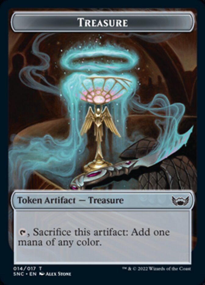 Treasure Token (014) [Streets of New Capenna Tokens] | RetroPlay Games