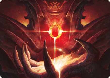 Sol Ring Art Card [The Lord of the Rings: Tales of Middle-earth Art Series] | RetroPlay Games