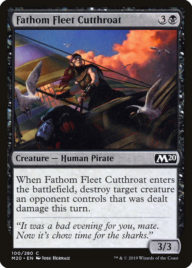 Fathom Fleet Cutthroat [Core Set 2020] | RetroPlay Games