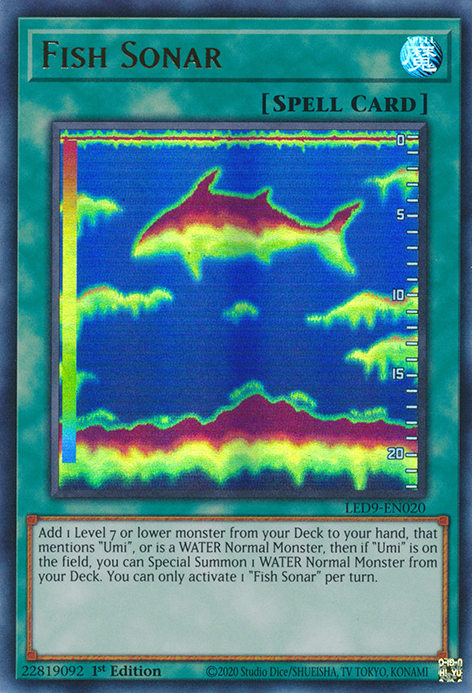 Fish Sonar [LED9-EN020] Ultra Rare | RetroPlay Games