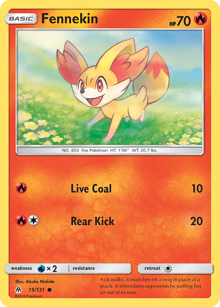 Fennekin (15/131) [Sun & Moon: Forbidden Light] | RetroPlay Games