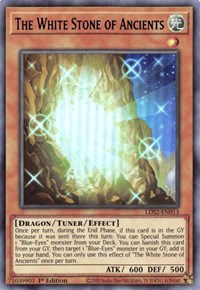 The White Stone of Ancients (Blue) [LDS2-EN013] Ultra Rare | RetroPlay Games