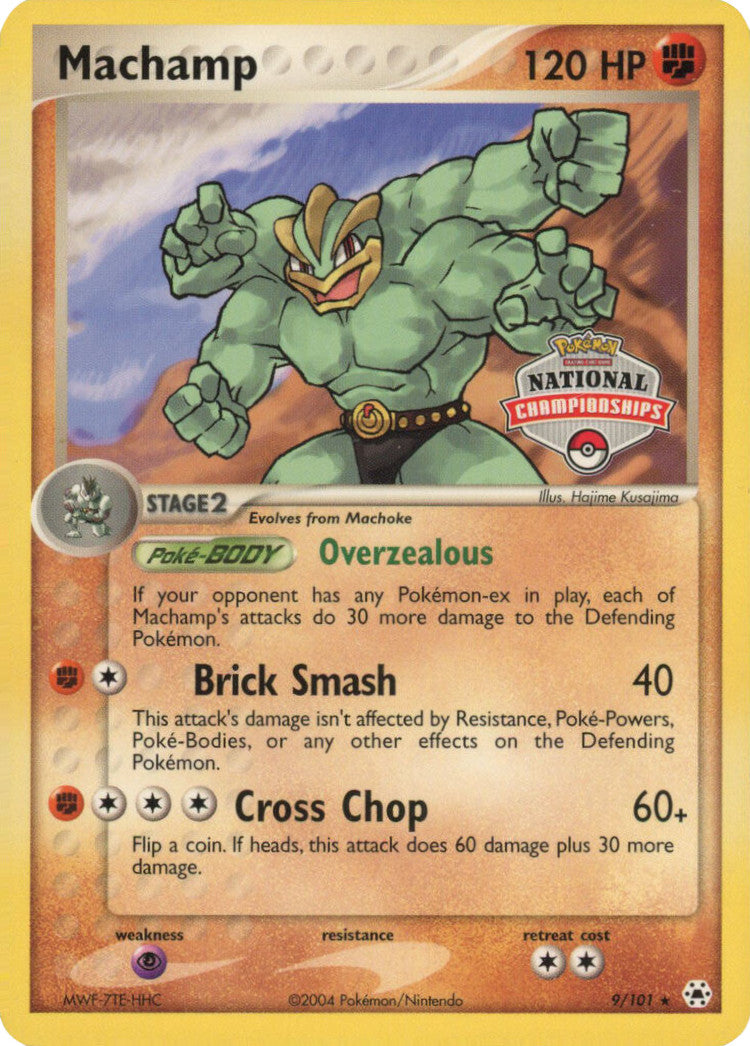 Machamp (9/101) (National Championships Promo) [EX: Hidden Legends] | RetroPlay Games